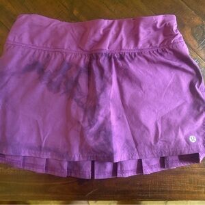 lululemon athletica Purple Mini Skirt